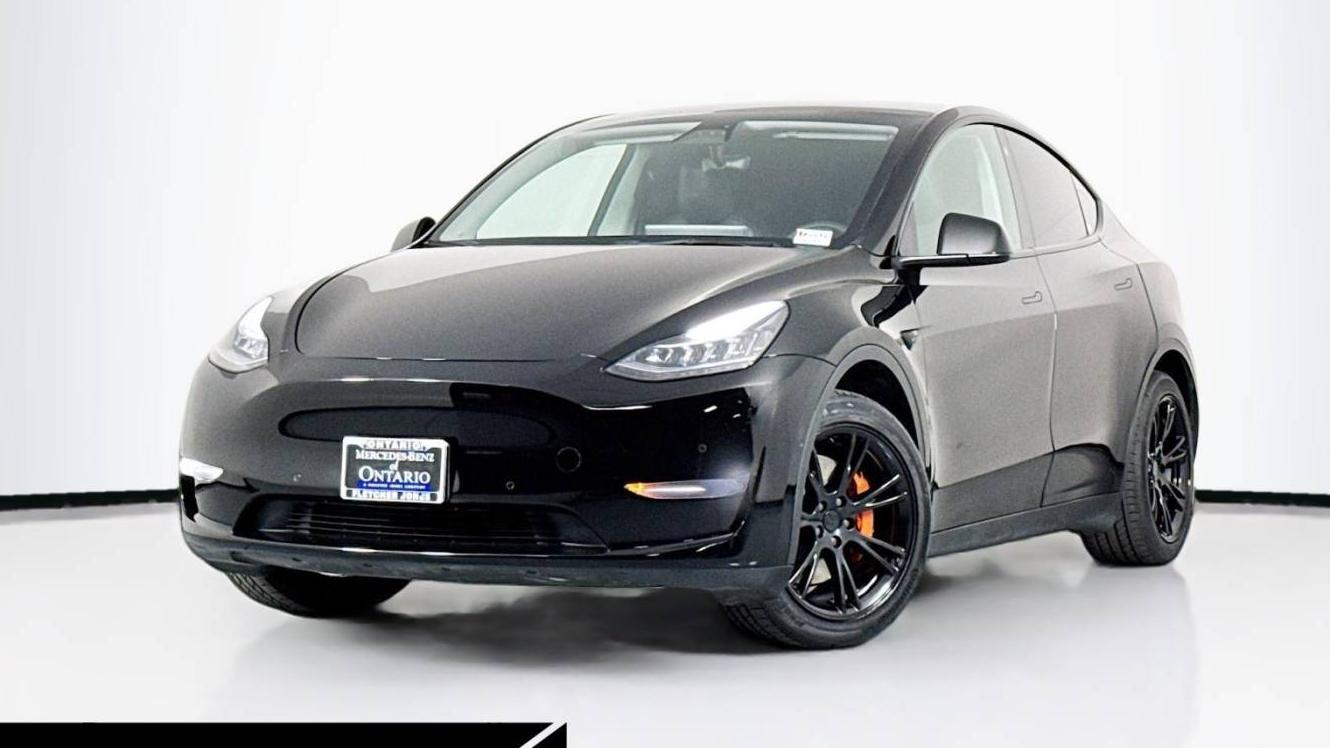 TESLA MODEL Y 2021 5YJYGAEE7MF271394 image